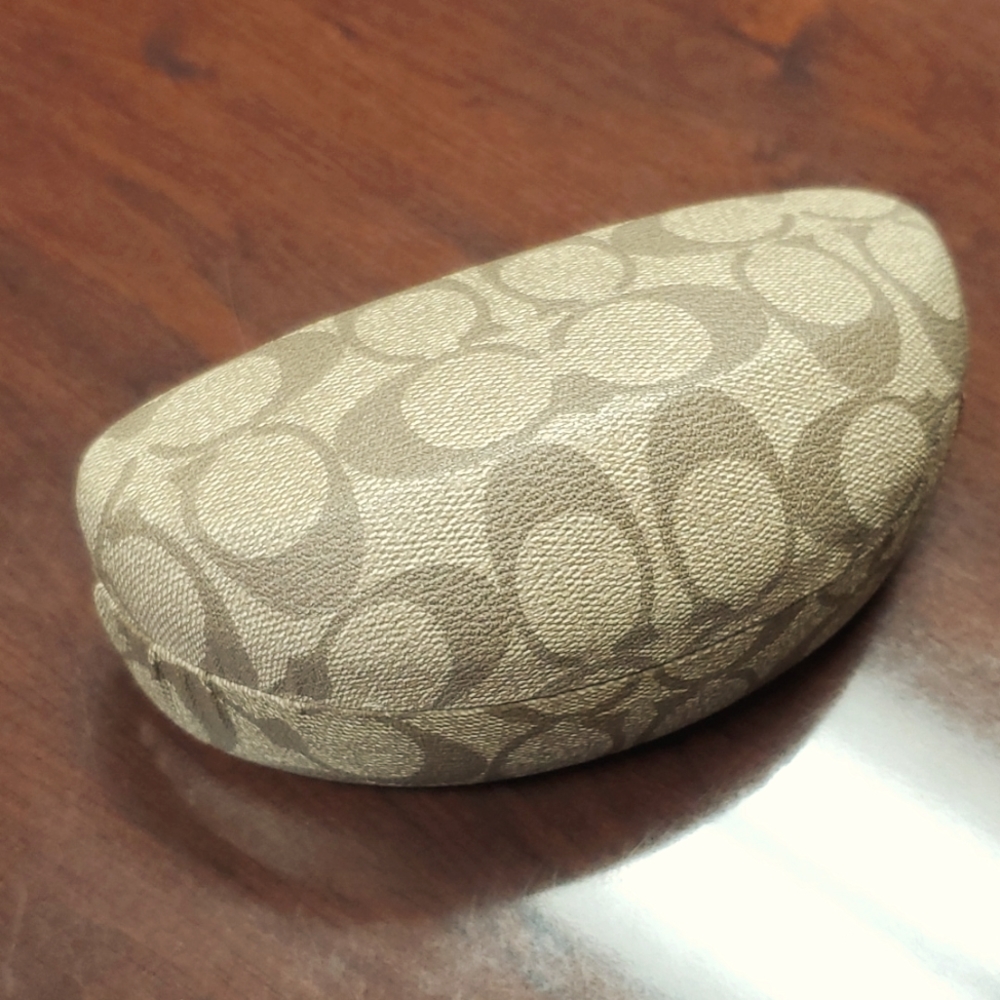 Coach sunglass case